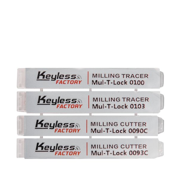 Keyless Factory KeylessFactory: High Security Dimple Key Cutter & Decoder SET KLF-CTR-SET